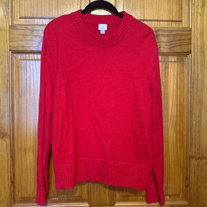 a new day Vibrant Red Crew Neck Sweater